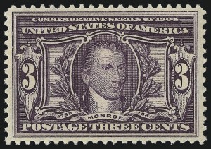 Sale 1011, Lot 689, 1904 Louisiana Purchase, Jamestown Issues (Scott 323-330)
