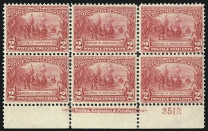 Sale 1011, Lot 695, 1904 Louisiana Purchase, Jamestown Issues (Scott 323-330)