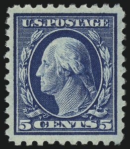Sale 1011, Lot 727, 1912-15 Washington-Franklin Issues (Scott 407-460)