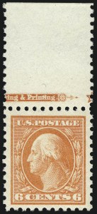 Sale 1011, Lot 729, 1912-15 Washington-Franklin Issues (Scott 407-460)