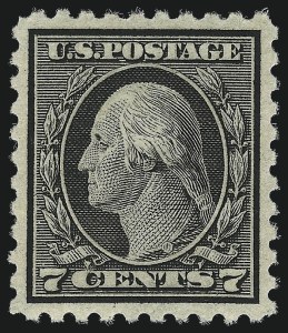 Sale Number 1011, Lot Number 731, 1912-15 Washington-Franklin Issues (Scott 407-460)
