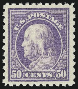 Sale Number 1011, Lot Number 736, 1912-15 Washington-Franklin Issues (Scott 407-460)