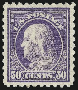 Sale Number 1011, Lot Number 737, 1912-15 Washington-Franklin Issues (Scott 407-460)