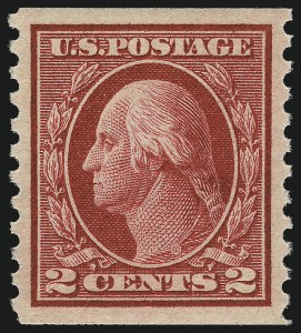 Sale 1011, Lot 740, 1912-15 Washington-Franklin Issues (Scott 407-460)