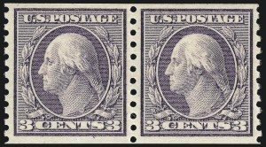 Sale 1011, Lot 744, 1912-15 Washington-Franklin Issues (Scott 407-460)