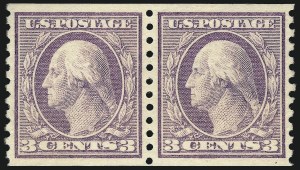 Sale 1011, Lot 745, 1912-15 Washington-Franklin Issues (Scott 407-460)