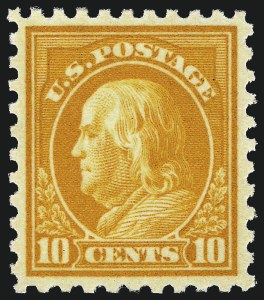 Sale 1011, Lot 751, 1916-17 Washington-Franklin Issues (Scott 467-487)