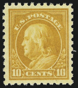 Sale 1011, Lot 752, 1916-17 Washington-Franklin Issues (Scott 467-487)