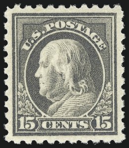 Sale 1011, Lot 754, 1916-17 Washington-Franklin Issues (Scott 467-487)