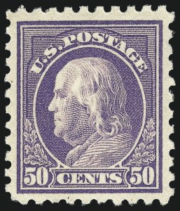 Sale 1011, Lot 755, 1916-17 Washington-Franklin Issues (Scott 467-487)