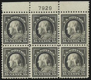 Sale 1011, Lot 770, 1917-20 Washington-Franklin Issues (Scott 493-547)