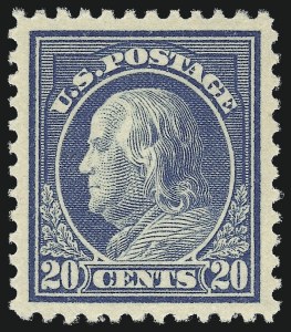 Sale 1011, Lot 771, 1917-20 Washington-Franklin Issues (Scott 493-547)