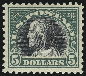 Sale 1011, Lot 782, 1917-20 Washington-Franklin Issues (Scott 493-547)