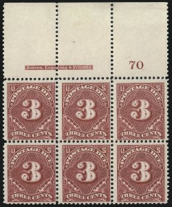 Sale 1011, Lot 861, Special Delivery thru Postage Due (Scott E2-J67)