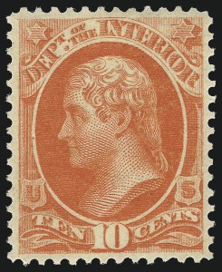 Sale 1011, Lot 885, Officials thru Newspapers (Scott O6-PR124)