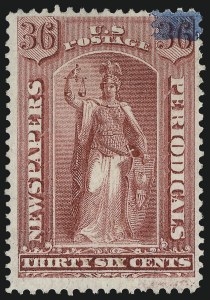 Sale 1011, Lot 894, Officials thru Newspapers (Scott O6-PR124)