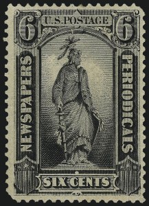 Sale 1011, Lot 897, Officials thru Newspapers (Scott O6-PR124)