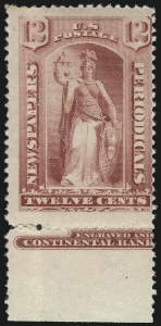 Sale 1011, Lot 898, Officials thru Newspapers (Scott O6-PR124)