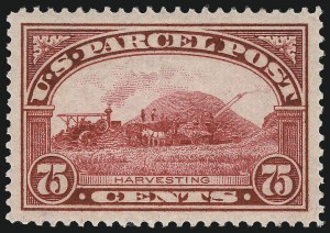 Sale 1011, Lot 920, Parcel Post (Scott Q1-Q12, JQ)