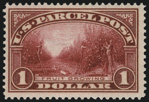 Sale 1011, Lot 922, Parcel Post (Scott Q1-Q12, JQ)
