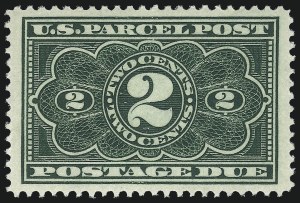 Sale Number 1011, Lot Number 924, Parcel Post (Scott Q1-Q12, JQ)
