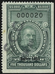Sale 1011, Lot 953, Revenues