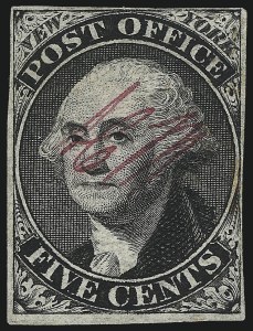 Sale 1014, Lot 1004, Postmasters Provisionals (Scott 9X1-11X2)