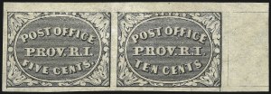 Sale 1014, Lot 1006, Postmasters Provisionals (Scott 9X1-11X2)