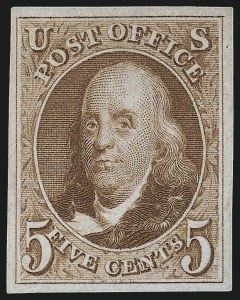 Sale Number 1014, Lot Number 1023, 1875 Reproduction of 1847 Issue (Scott 3-4) Sale Number 1014, Lot Number 1023, 1875 Reproduction of 1847 Issue (Scott 3-4)