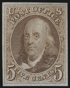 Sale 1014, Lot 1025, 1875 Reproduction of 1847 Issue (Scott 3-4)