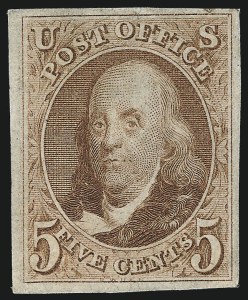 Sale 1014, Lot 1028, 1875 Reproduction of 1847 Issue (Scott 3-4)