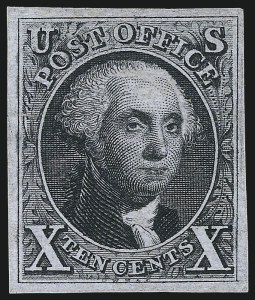 Sale 1014, Lot 1031, 1875 Reproduction of 1847 Issue (Scott 3-4)