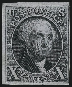 Sale 1014, Lot 1033, 1875 Reproduction of 1847 Issue (Scott 3-4)