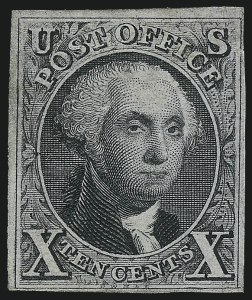 Sale 1014, Lot 1034, 1875 Reproduction of 1847 Issue (Scott 3-4)