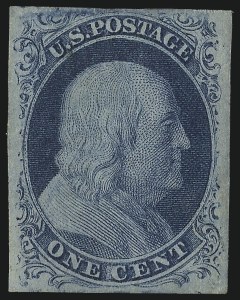 Sale 1014, Lot 1039, 1c-3c 1851-56 Issue (Scott 5A-11A)