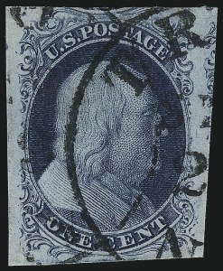 Sale Number 1014, Lot Number 1040, 1c-3c 1851-56 Issue (Scott 5A-11A) Sale Number 1014, Lot Number 1040, 1c-3c 1851-56 Issue (Scott 5A-11A)