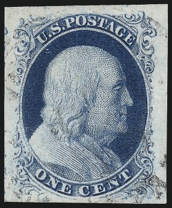Sale 1014, Lot 1045, 1c-3c 1851-56 Issue (Scott 5A-11A)