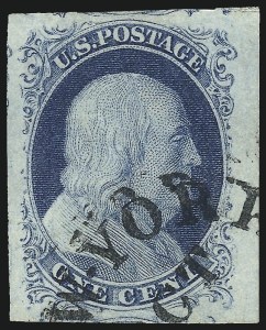 Sale Number 1014, Lot Number 1052, 1c-3c 1851-56 Issue (Scott 5A-11A) Sale Number 1014, Lot Number 1052, 1c-3c 1851-56 Issue (Scott 5A-11A)