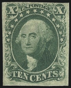 Sale 1014, Lot 1067, 5c-12c 1851-56 Issue (Scott 12-17)