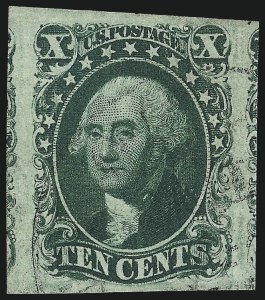 Sale 1014, Lot 1069, 5c-12c 1851-56 Issue (Scott 12-17)