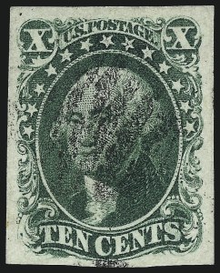 Sale 1014, Lot 1073, 5c-12c 1851-56 Issue (Scott 12-17)