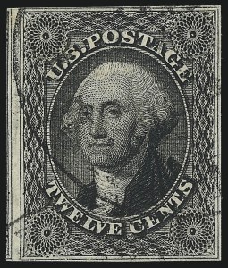 Sale 1014, Lot 1078, 5c-12c 1851-56 Issue (Scott 12-17)