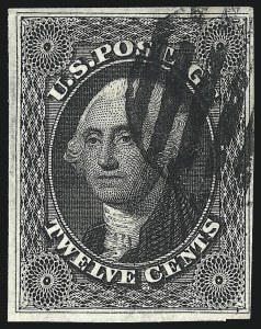 Sale 1014, Lot 1079, 5c-12c 1851-56 Issue (Scott 12-17)