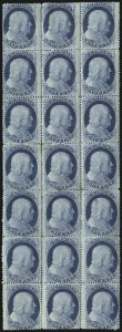 Sale 1014, Lot 1091, 1c-5c 1857-60 Issue (Scott 18-30A)