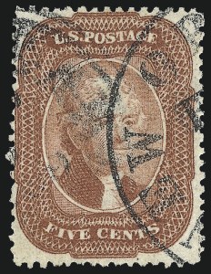 Sale 1014, Lot 1093, 1c-5c 1857-60 Issue (Scott 18-30A)