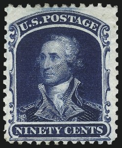 Sale 1014, Lot 1156, 1c-90 1875 Reprint of 1857 Issue (Scott 40-47)