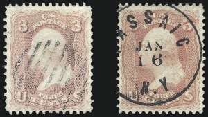 Sale 1014, Lot 1171, 1861-66 Issue (Scott 56-66a)