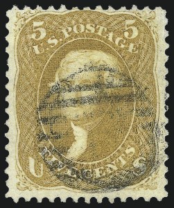 Sale 1014, Lot 1179, 1861-66 Issue (Scott 67-71)