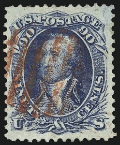 Sale 1014, Lot 1199, 1861-66 Issue (Scott 72-78b)