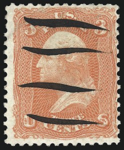 Sale 1014, Lot 1206, 1861-66 Issue (Scott 72-78b)